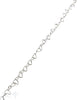 Silberkette Herzrahmen 5.9x7.3 mm Dicke 1 mm Meter ca. Fr. 48.40 Abschnittlänge wird angepasst per cm - Shanti Enterprise AG