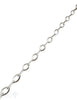 Silberkette Navette kantig poliert gerillt abwechs elnd 16x8 mm 1 Meter ca. Fr. 121.00 Abschnittlänge wird angepasst per cm - Shanti Enterprise AG