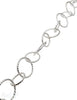 Silberkette Ringe verziert 40x25 mm gross 25 mm kl ein 20 mm 1 m ca. Fr. 97.00 Abschnittlänge wird angepasst per cm - Shanti Enterprise AG