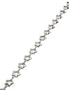 Silberkette Sterne 11 mm innen offen 1 Meter ca. Fr. 191.00 Abschnittlänge wird angepasst per cm - Shanti Enterprise AG