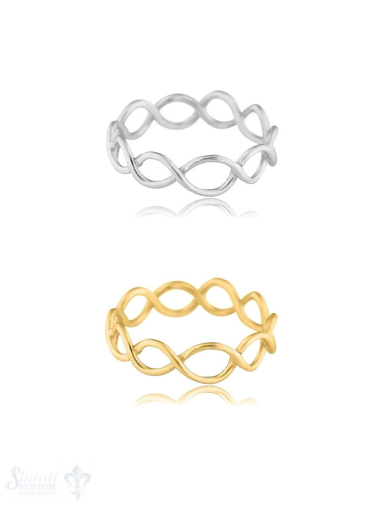 Silberring Infinity endlos - Shanti Enterprise AG