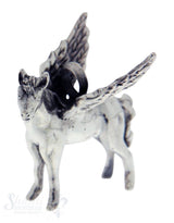 Silbertier: Einhorn mit Flügel 30x34 mm Dicke:9mm