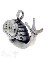 Silbertier: Schnecke poliert 23x27 mm Dicke:14mm