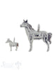 Silbertier:Pferd poliert Dicke:5mm - Shanti Enterprise AG