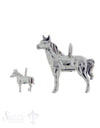 Silbertier:Pferd poliert Dicke:5mm - Shanti Enterprise AG