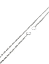 Singapur rund Kette Ø 3 mm mit Öse 10x0.94 mm Silber 925