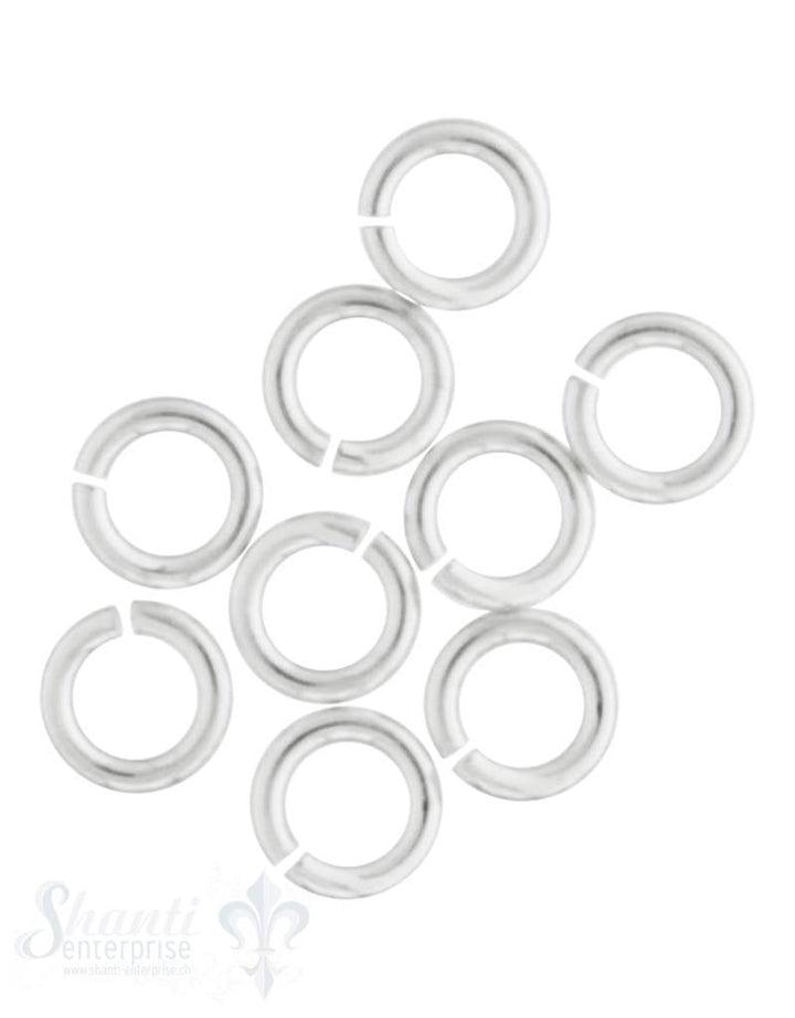 Spaltring Silber 12 mm offen extra hart - Shanti Enterprise AG