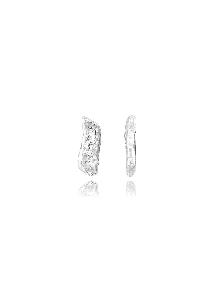 Stab Element Nugget Loch ID 1.1 mm Natur Silber 925 - Shanti Enterprise AG