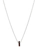 Stab Kette3 Anker fein 40+45 cm Grössen verstellbar Federringschloss Achat gefärbt Silber 925 ec - Shanti Enterprise AG