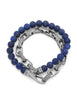 Stahl Armband Herren 42 cm 2-reihig - Shanti Enterprise AG