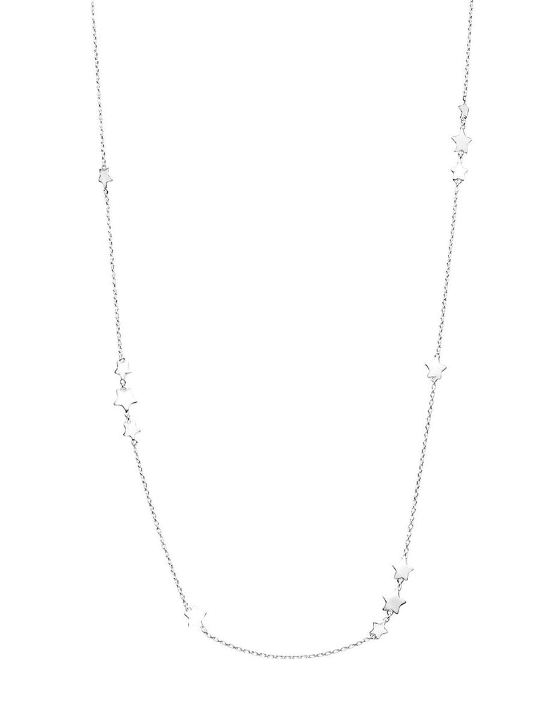 Sternenkette Anker mit 90 cm, mit Federringschloss Silber 925 - Shanti Enterprise AG