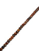 Tigerauge Strang dkl.braun facettiert Disk dick 6 mm AA (6.4-6.6 mm) 4.3 mm dick - Shanti Enterprise AG