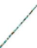 Türkis Strang türkis natur facettiert 5 mm AA (rund 4.8-5.1 mm) mit Muttergestein - Shanti Enterprise AG