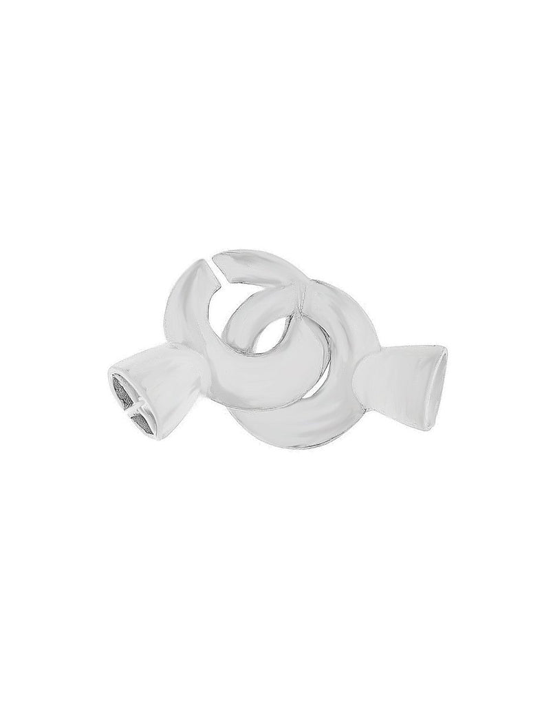 Verschluss Silber Ringe zum ineinander schieben 30x15 mm 1 Pack = 1 Stk. - Shanti Enterprise AG