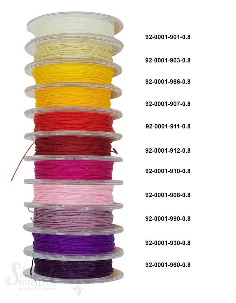 Viskose 10 m auf Rolle 0,8 mm - Shanti Enterprise AG