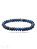 Wheels 8 mm Edelstein Armband auf Elastik facettiert 19 cm 8 x 4.5 mm - Shanti Enterprise AG