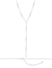 Y Anker Halskette fein poliert u.3 mm Kugeln 40-46 cm Federringschloss Y Teil 11 cm lang Grösse vertellbar - Shanti Enterprise AG