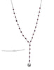 Y- Kette 70+6 cm mit Ankerkette 2,3x2,8 mm Amulett-Anhänger gehämmert Karabiner Silber 925 hell - Shanti Enterprise AG