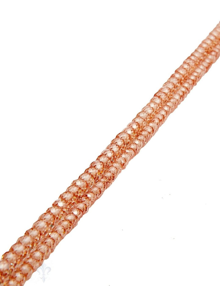 Zirkon Strang champagne gefärbt facettiert Buttons - Shanti Enterprise AG