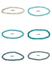 Zirkonia-Kristall buttons Armbänder 4 mm facettiert auf Elast 18 cm - Shanti Enterprise AG