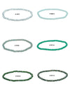 Zirkonia-Kristall buttons Armbänder 4 mm facettiert auf Elast 18 cm - Shanti Enterprise AG