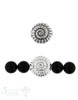 Zwischenteil Silber Schnecke gerillt 17 mm Loch 2 mm - Shanti Enterprise AG