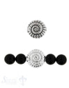 Zwischenteil Silber Schnecke gerillt 17 mm Loch 2 mm - Shanti Enterprise AG